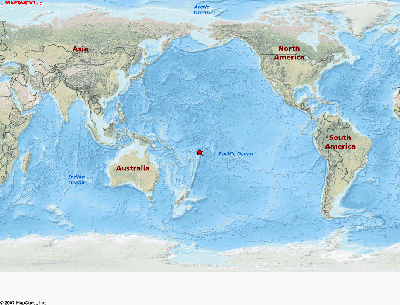 samoa carte pasific